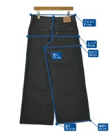 Levi's（リーバイス）デニムパンツ 黒 サイズ:28(S位) レディース/2200695166304