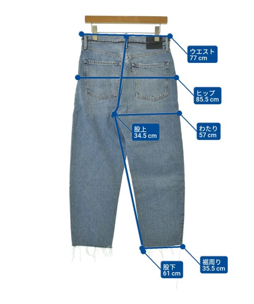 LEVI'S MADE&CRAFTED（リーバイスメイドアンドクラフテッド）デニムパンツ 青 サイズ:26(M位) レディース/2200694874026