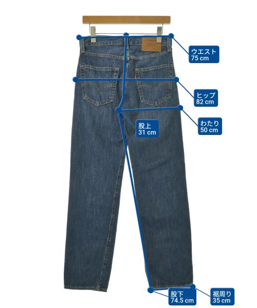 Levi's（リーバイス）デニムパンツ 青 サイズ:28(L位) レディース/2200695440022