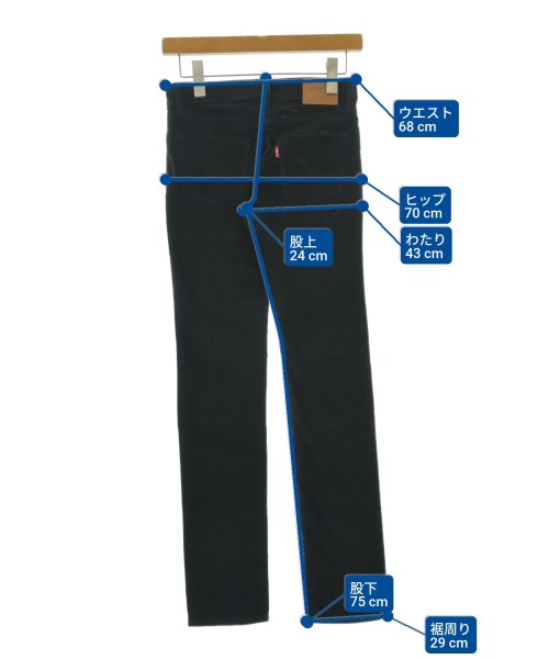 Levi's（リーバイス）その他 黒 サイズ:24(S位) レディース/2200688357191