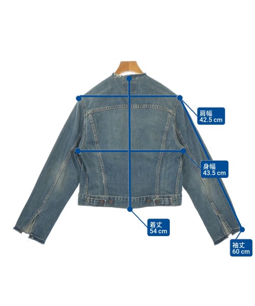 Levi's（リーバイス）デニムジャケット 青 サイズ:M レディース/2200692375013