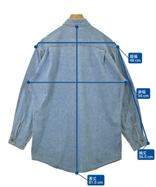 Levi's（リーバイス）カジュアルシャツ 青 サイズ:M メンズ/2200696485039