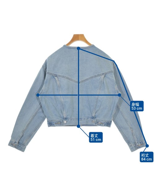Levi's（リーバイス）デニムジャケット 青 サイズ:S レディース/2200692744031