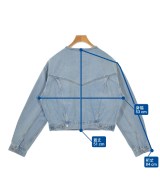 Levi's（リーバイス）デニムジャケット 青 サイズ:S レディース/2200692744031