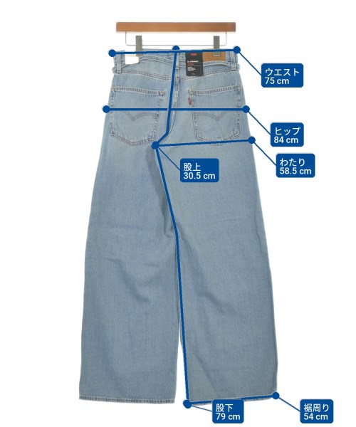 Levi's（リーバイス）デニムパンツ 青 サイズ:26(M位) レディース/2200692913017