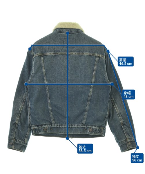 Levi's（リーバイス）デニムジャケット 青 サイズ:XS レディース/2200697345158