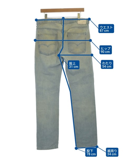 Levi's（リーバイス）デニムパンツ 青 サイズ:32(L位) メンズ/2200698377028
