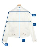 Levi's（リーバイス）デニムジャケット 白 サイズ:S レディース/2200698642010