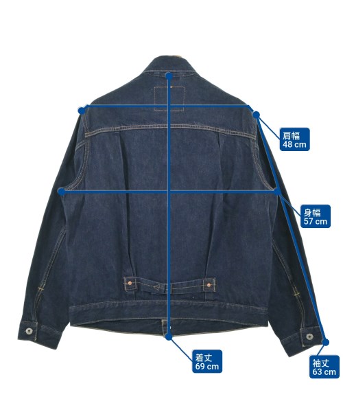 Levi's（リーバイス）デニムジャケット 紺 サイズ:L メンズ/2200692512036