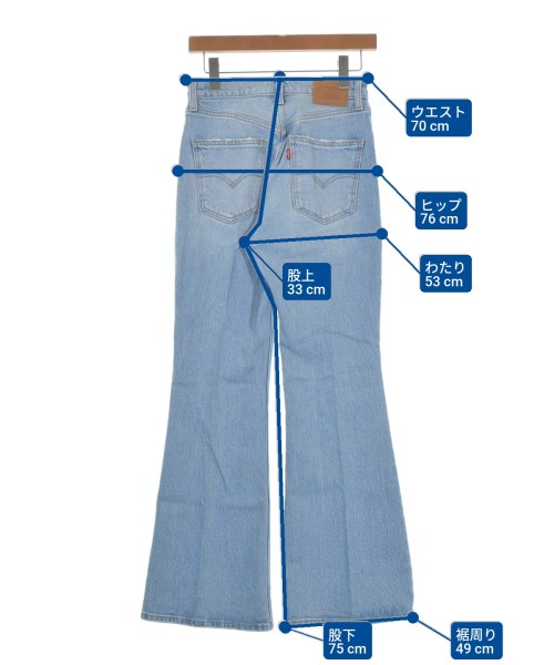 Levi's（リーバイス）デニムパンツ 青 サイズ:25(S位) レディース/2200696243080