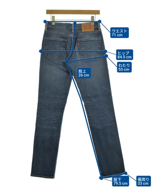 Levi's（リーバイス）デニムパンツ 青 サイズ:28(S位) メンズ/2200699379069