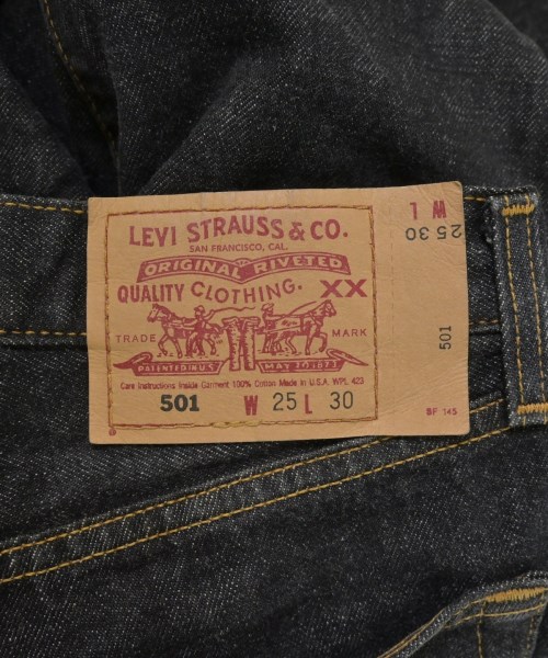 Levi's（リーバイス）デニムパンツ 黒 サイズ:25(S位) レディース/2200694592487