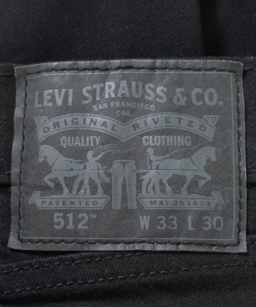 Levi's（リーバイス）デニムパンツ 黒 サイズ:33(L位) メンズ/2200695974022