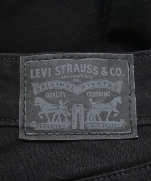 Levi's（リーバイス）デニムパンツ 黒 サイズ:27(M位) レディース/2200696207112