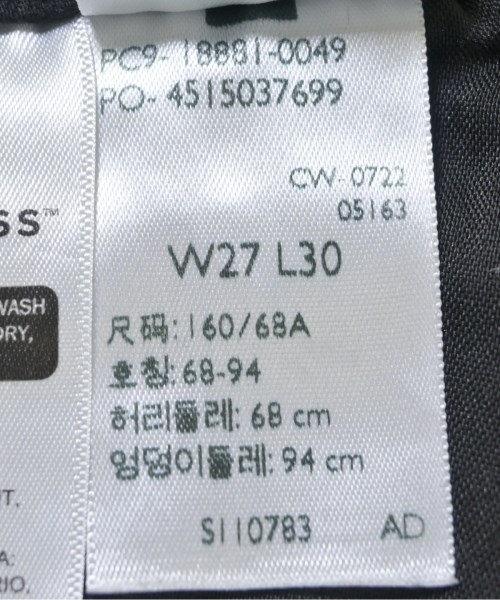 Levi's（リーバイス）デニムパンツ 黒 サイズ:27(M位) レディース/2200696207112