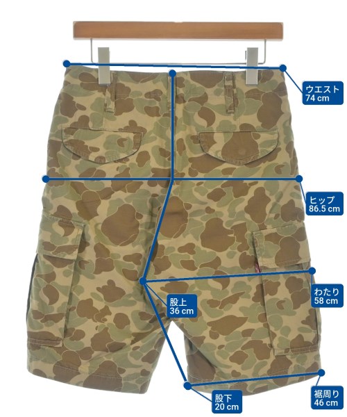Levi's（リーバイス）ショートパンツ ベージュ サイズ:28(S位) メンズ/2200700094042