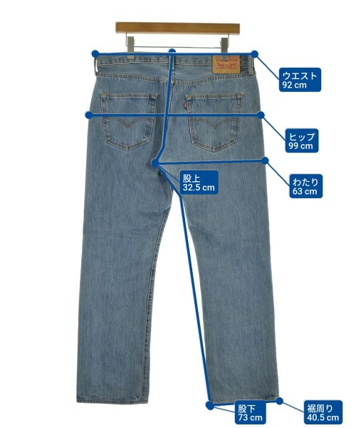 Levi's（リーバイス）デニムパンツ 青 サイズ:34(XL位) メンズ/2200698118331