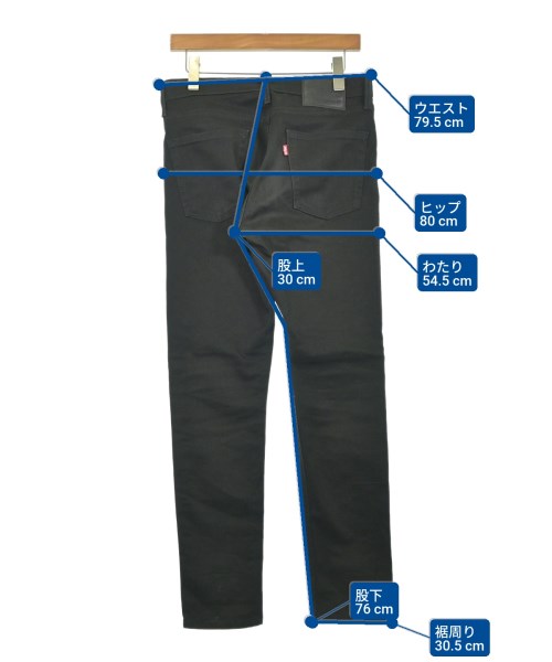 Levi's（リーバイス）デニムパンツ 黒 サイズ:29(S位) メンズ/2200700557141