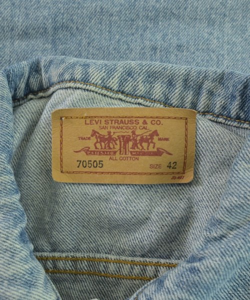 Levi's（リーバイス）デニムジャケット 青 サイズ:42(XS位) メンズ/2200701469023