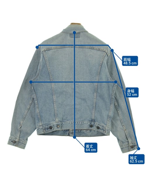 Levi's（リーバイス）デニムジャケット 青 サイズ:42(XS位) メンズ/2200701469023