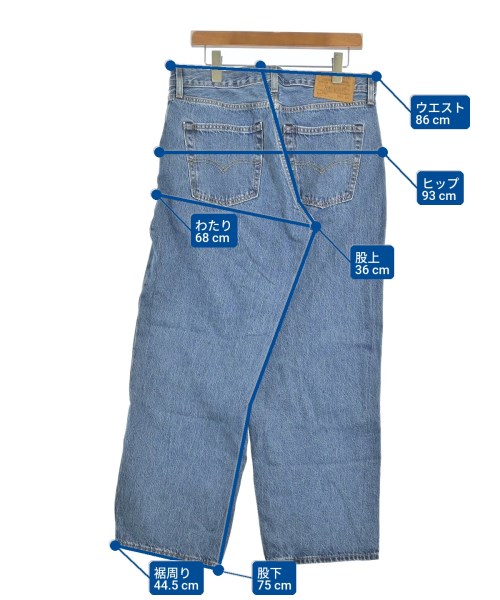 Levi's（リーバイス）デニムパンツ 青 サイズ:33(L位) メンズ/2200701542030