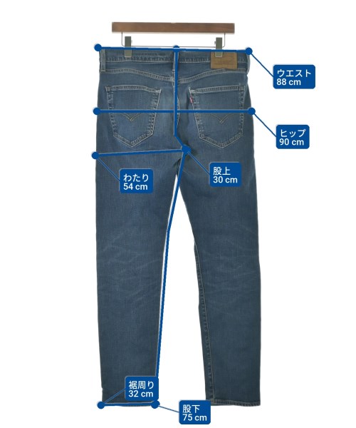 Levi's（リーバイス）デニムパンツ 紺 サイズ:33(L位) メンズ/2200699366144