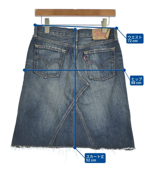 Levi's（リーバイス）ミニスカート 青 サイズ:M レディース/2200700859016