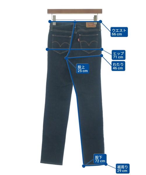 Levi's（リーバイス）デニムパンツ 紺 サイズ:25(S位) レディース/2200642655165