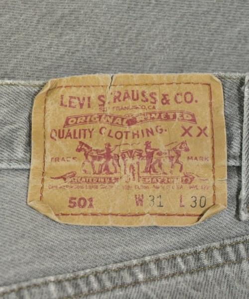 Levi's（リーバイス）デニムパンツ グレー サイズ:31(M位) メンズ/2200654809075