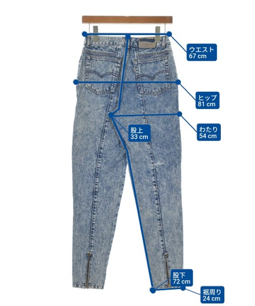 Levi's（リーバイス）デニムパンツ 青 サイズ:-(S位) レディース/2200655281047