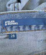 ATELIER & REPAIRS（アトリエ＆リペアーズ）デニムパンツ 青 サイズ:28(L位) レディース/2200655375043