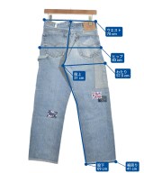 ATELIER & REPAIRS（アトリエ＆リペアーズ）デニムパンツ 青 サイズ:28(L位) レディース/2200655375043