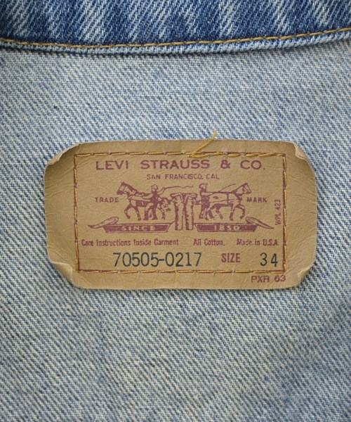 Levi's（リーバイス）デニムジャケット 青 サイズ:34(XS位) メンズ/2200651626057