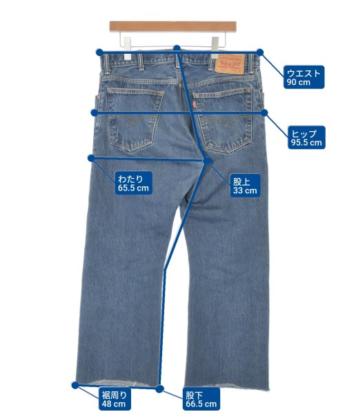 Levi's（リーバイス）デニムパンツ 紺 サイズ:35(XXL位) メンズ/2200656529070