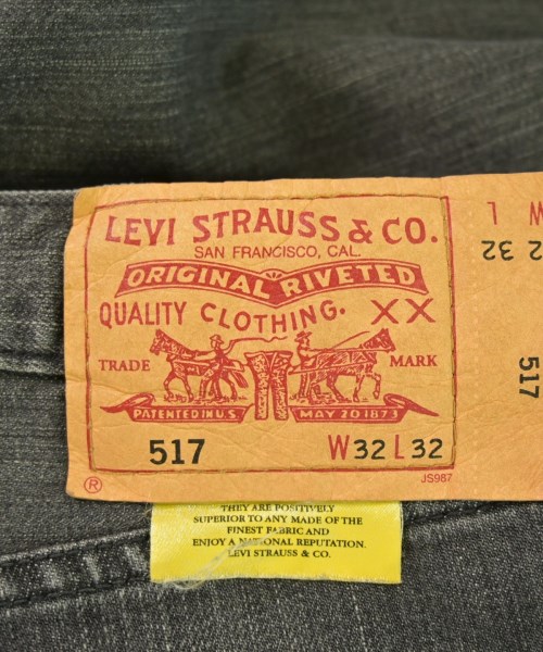 Levi's（リーバイス）デニムパンツ グレー サイズ:32(L位) メンズ/2200656966035