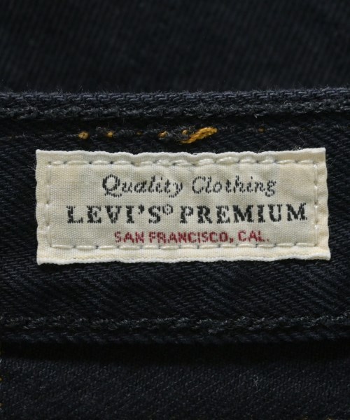 Levi's（リーバイス）デニムパンツ 黒 サイズ:26(M位) レディース/2200657195014