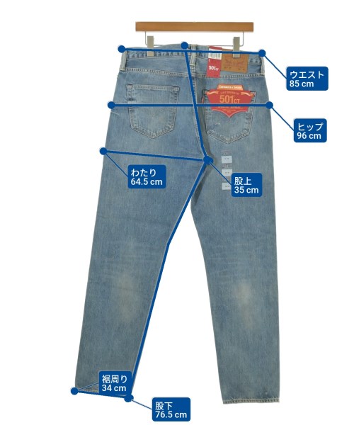 Levi's（リーバイス）デニムパンツ 青 サイズ:34(XL位) メンズ/2200650641020