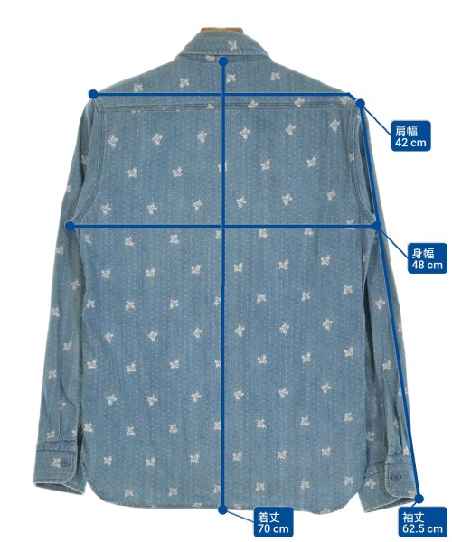 Levi's（リーバイス）カジュアルシャツ 青 サイズ:XS メンズ/2200655864097