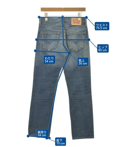 Levi's（リーバイス）デニムパンツ 青 サイズ:28(S位) メンズ/2200655864233