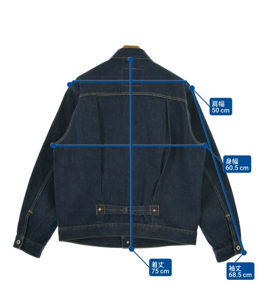 Levi's（リーバイス）デニムジャケット 紺 サイズ:M メンズ/2200654674031