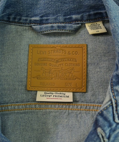 Levi's（リーバイス）デニムジャケット 青 サイズ:L メンズ/2200654674055