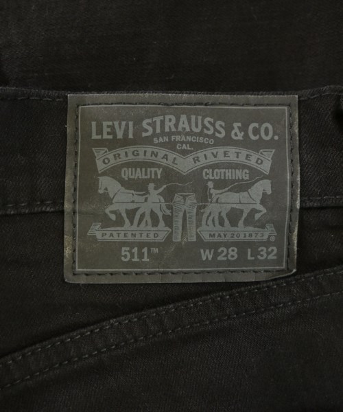 Levi's（リーバイス）デニムパンツ 黒 サイズ:28(S位) メンズ/2200658428029