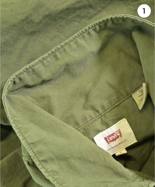 Levi's（リーバイス）カジュアルシャツ カーキ サイズ:S レディース/2200658485015