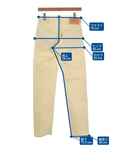 LEVI'S VINTAGE CLOTHING（リーバイスヴィンテージクロージング）その他 ベージュ サイズ:28(S位) メンズ/2200654436103
