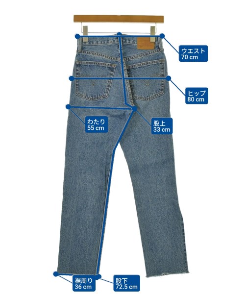 Levi's（リーバイス）デニムパンツ 紺 サイズ:24(S位) レディース/2200656140039