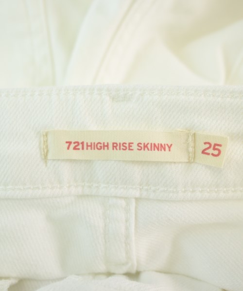 Levi's（リーバイス）デニムパンツ 白 サイズ:25(S位) レディース/2200659991041