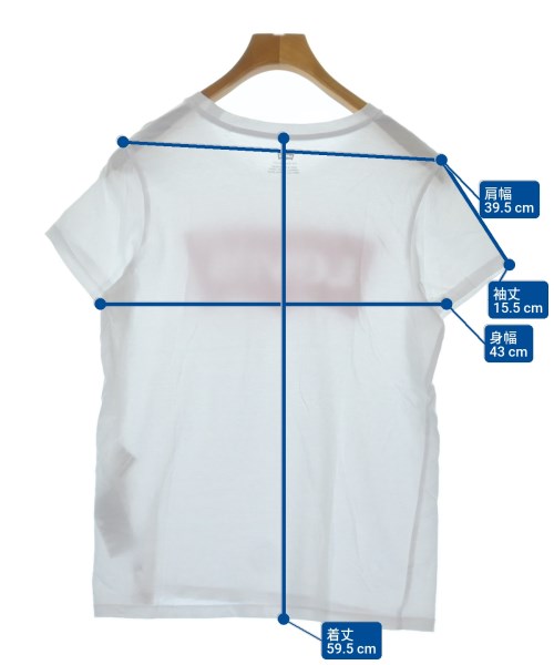 Levi's（リーバイス）Tシャツ・カットソー 白 サイズ:M レディース/2200657978105