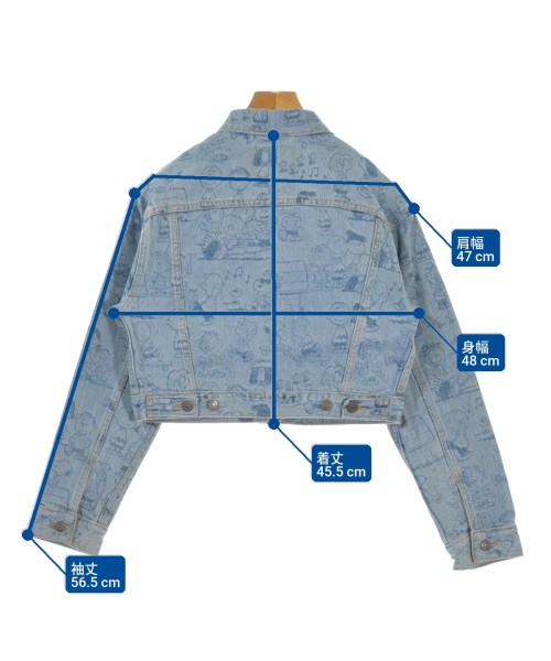 Levi's（リーバイス）デニムジャケット 青 サイズ:S レディース/2200660671048