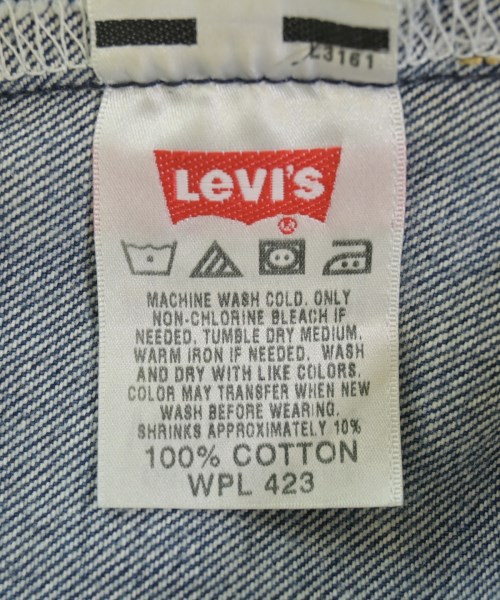 Levi's（リーバイス）デニムパンツ 青 サイズ:28(L位) レディース/2200660729022