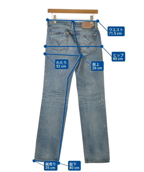 Levi's（リーバイス）デニムパンツ 青 サイズ:28(S位) レディース/2200660924038